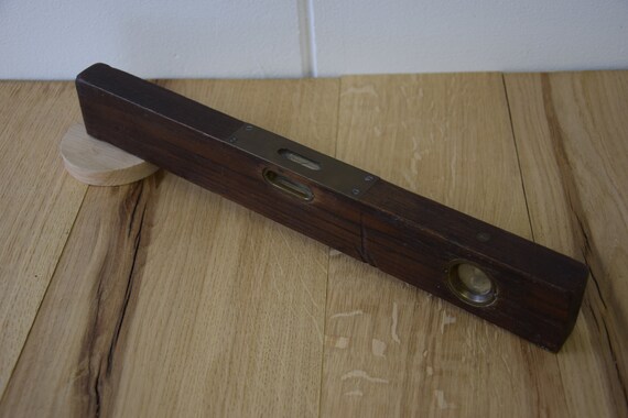 wooden spirit level