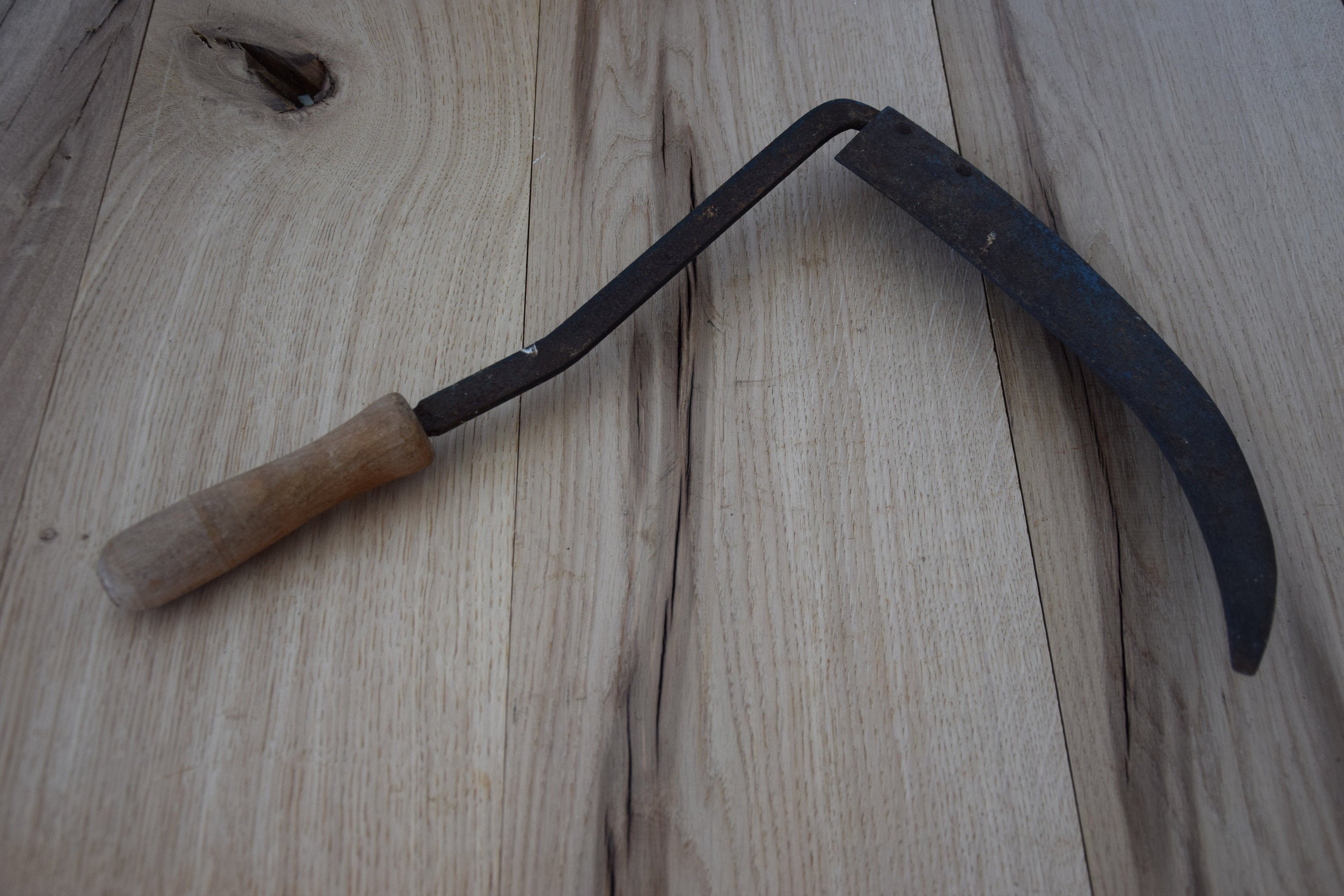 Antique hand Sickle Authentic antique Harvest Tool Old Etsy