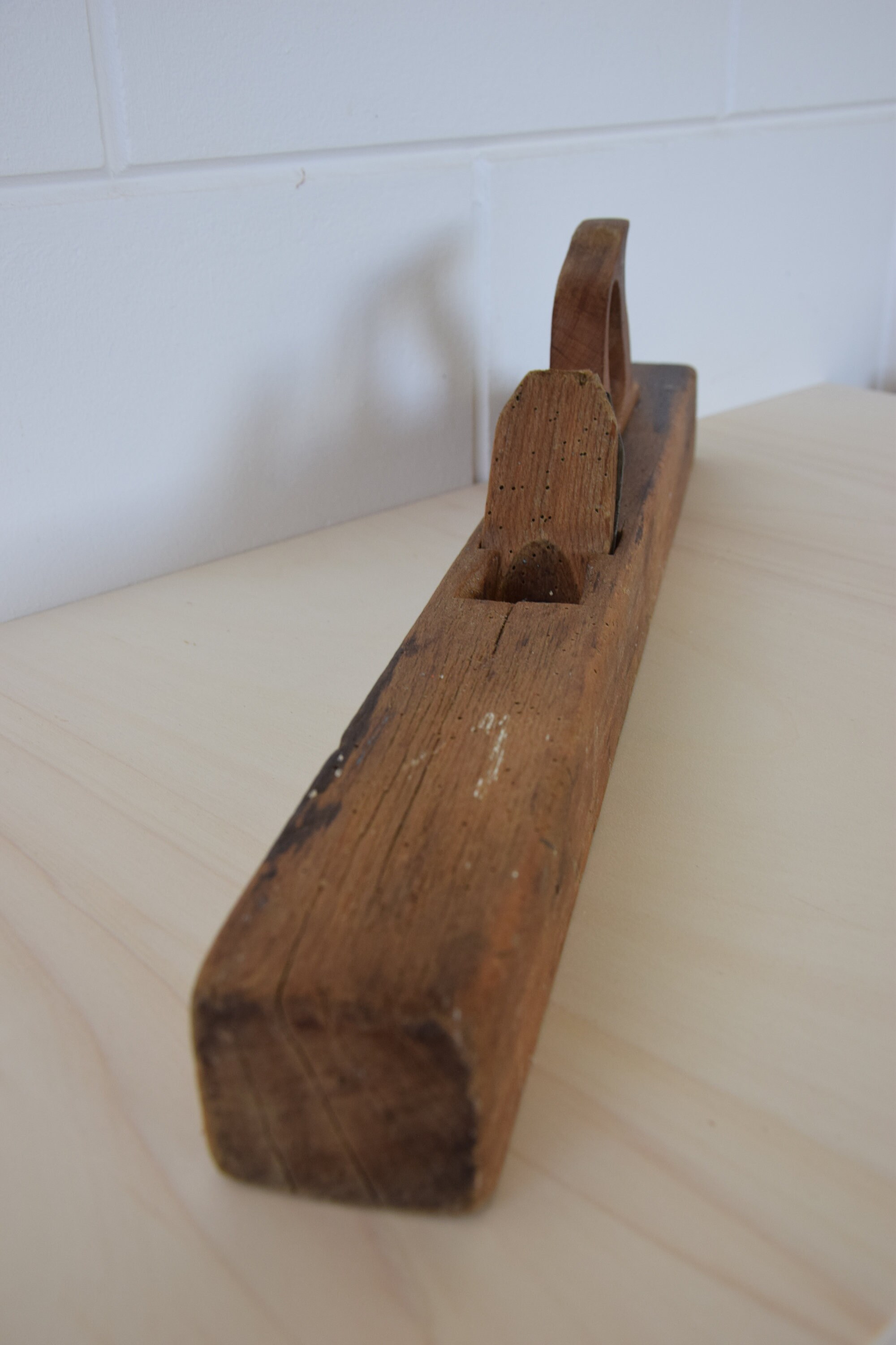Antique Woodworking Jointer Plane 1920s RESTORED Dutch Wooden Etsy UK