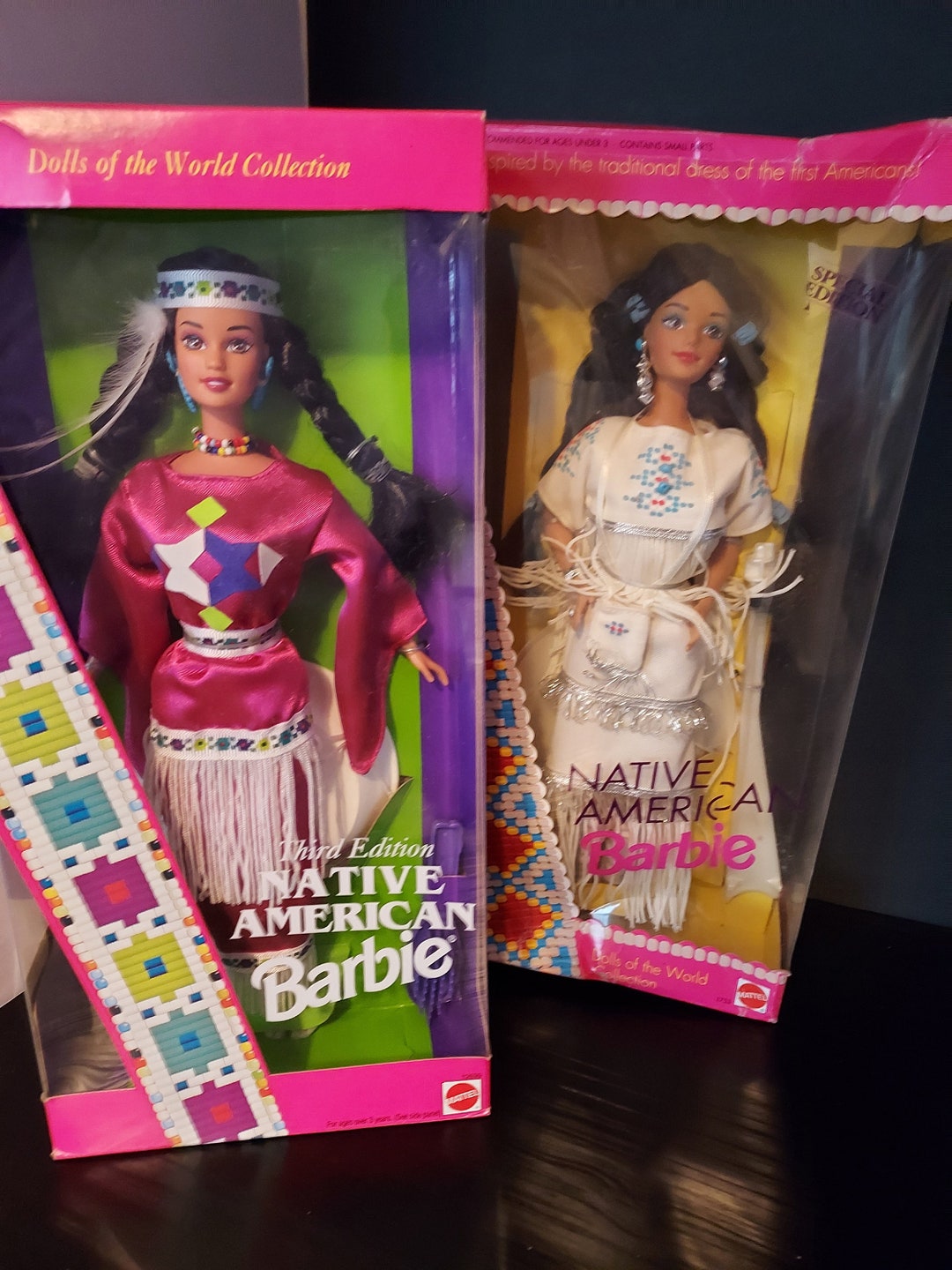 Pair of Native American Barbies Etsy
