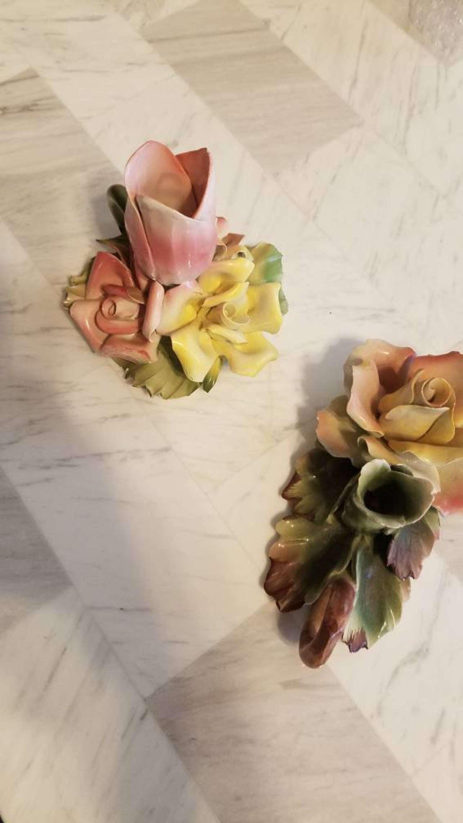 Porcelain flowers Etsy