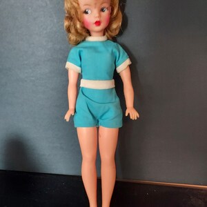 Vintage 1960s Ideal Tammy Doll Lingerie Pink Vanity Bra, Slip💕
