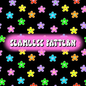 Seamless file - digital download, seamless pattern, seamless print, flowers