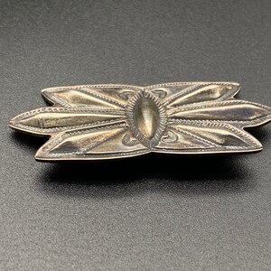 Ray Adakai Hand Stamped Sterling Silver Cuff main image 1
