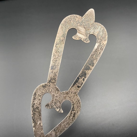 Vintage Navajo Native Silver Sand Cast Letter Opener … Gem