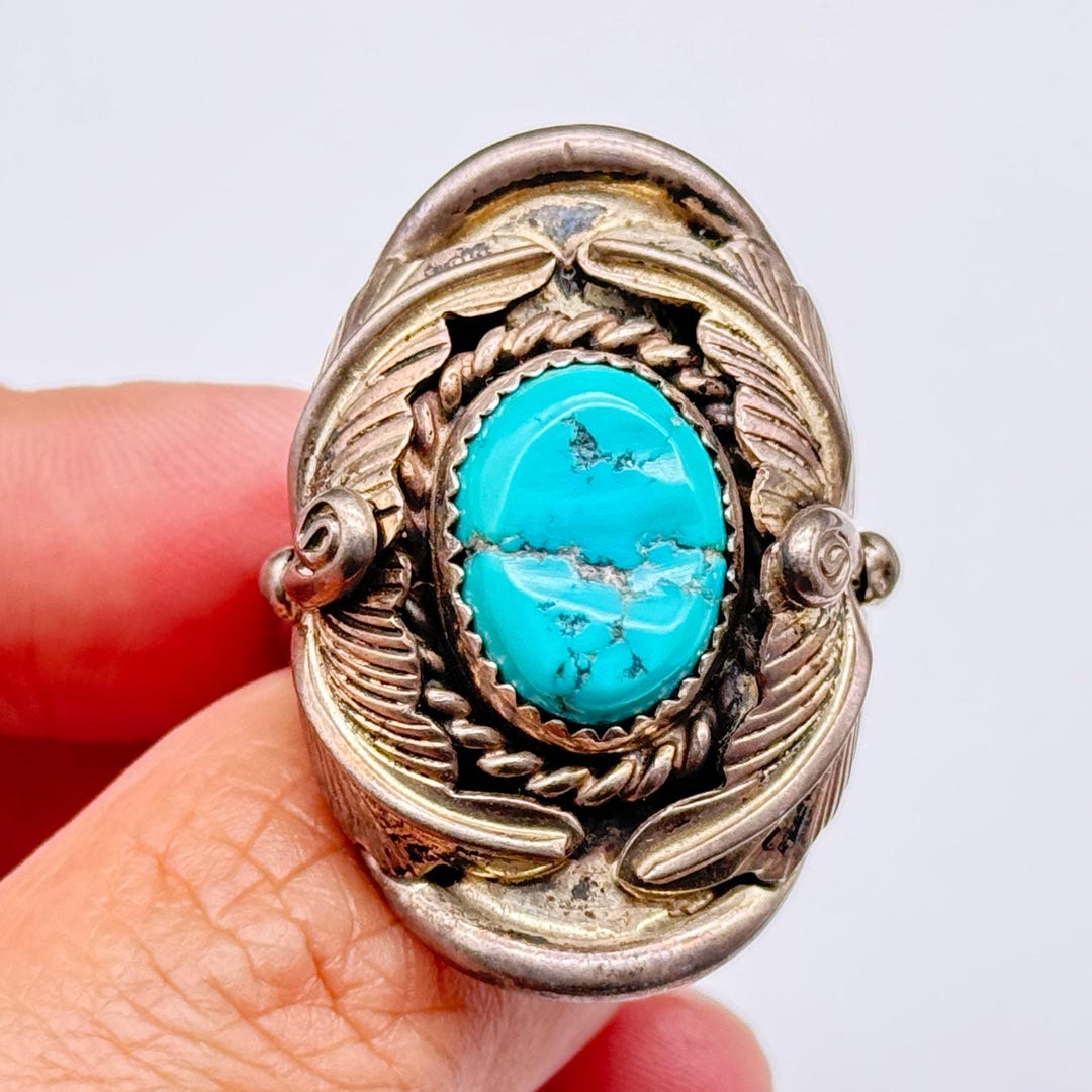 アクセサリー Vintage R. H. Begay Indian Ring il_1080xN.6895635160_6cdy.jpg