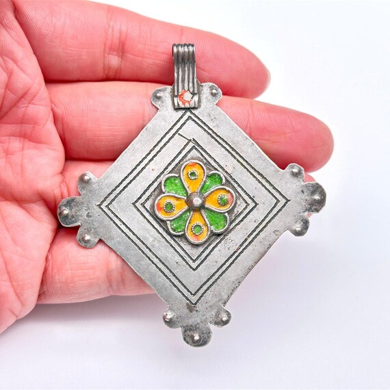 ヴィンテージ トゥアレグシルバー ペンダント トゥアレグ族