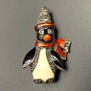 Badge épinglette âne En étain - Broche Réversible Chapeau écharpe - Fabriqué UK