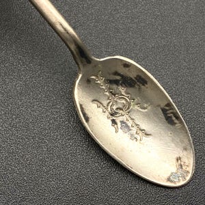 Vintage Navajo Native Hand Stampwork Silver Spoon