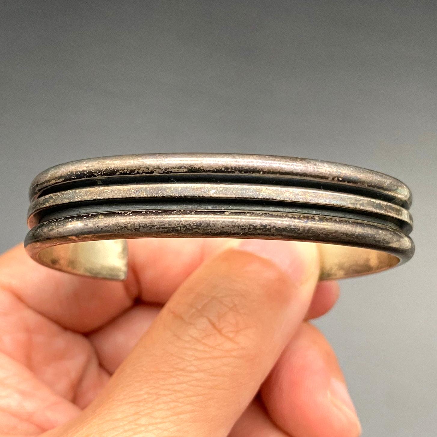 Navajo TOM HAWK トムホーク 2 Line Ring インディアン・ジュエリー INDIAN JEWELRY |TOM HAWK トムホーク