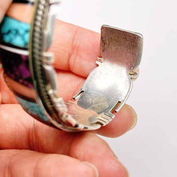 Vintage Navajo Albert Francisco Multi Stone Inlay Ste… - Gem