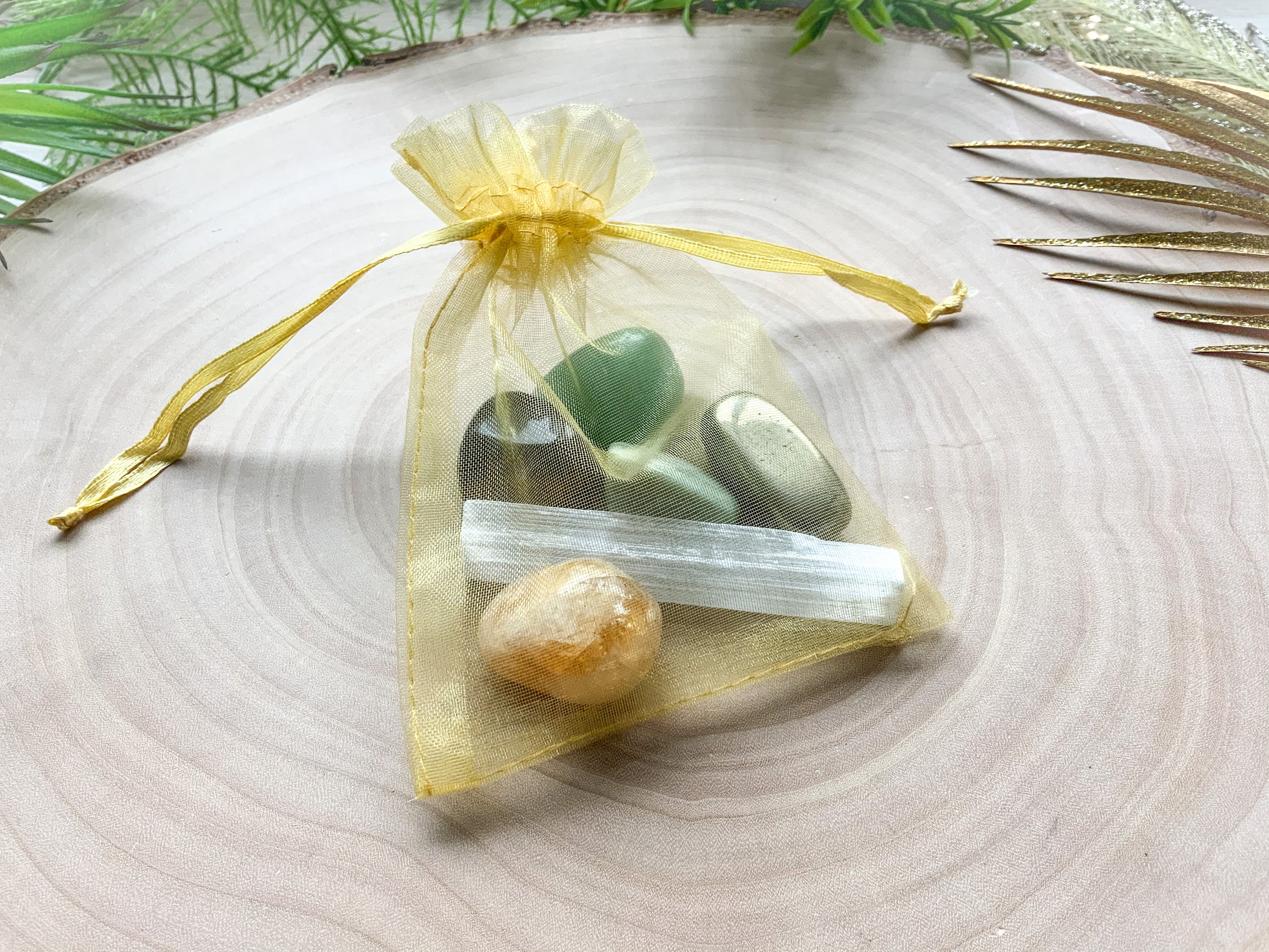 Money crystal set crystals for wealth and money manifestation Etsy