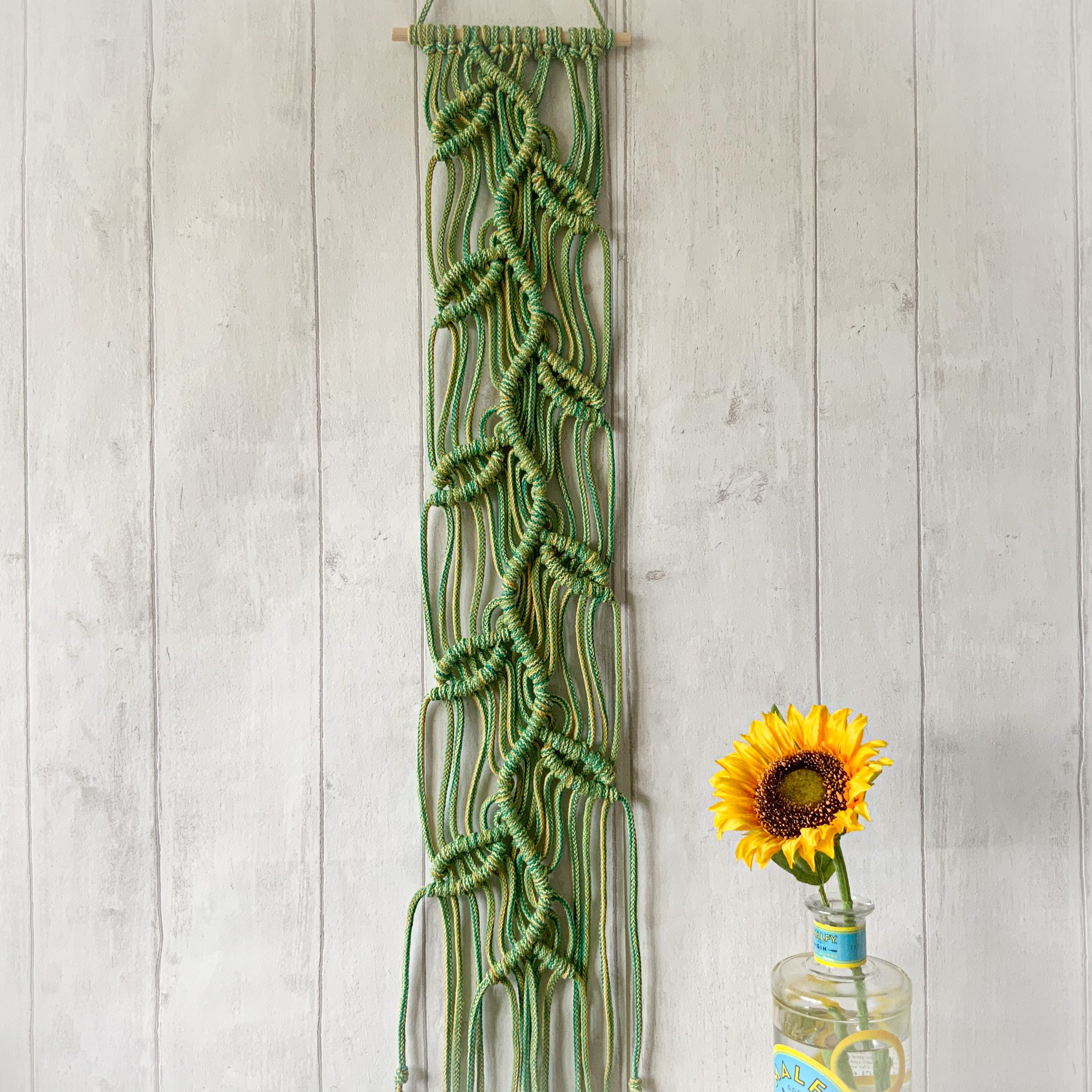 Long Narrow Vertical Wall Art Boho Urban Jungle Gift for Etsy UK