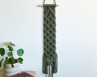Celtic wall art tapestry made in ireland, Irish decor gift.
