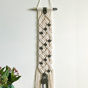 Celtic wall art tapestry, An Irish blessing made in Ireland ( 7 x 33 inches)