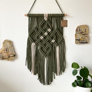 Celtic wall hanging, Medieval tapestry, Irish wall art handmade in Ireland.