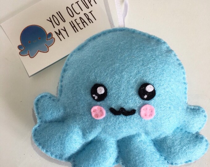 Kawaii Octopus Plushie - Etsy