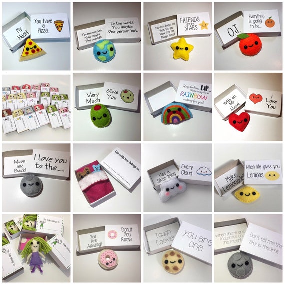5 Mini Matchbox Gifts Select Your Own Gift Cute Gift Etsy UK