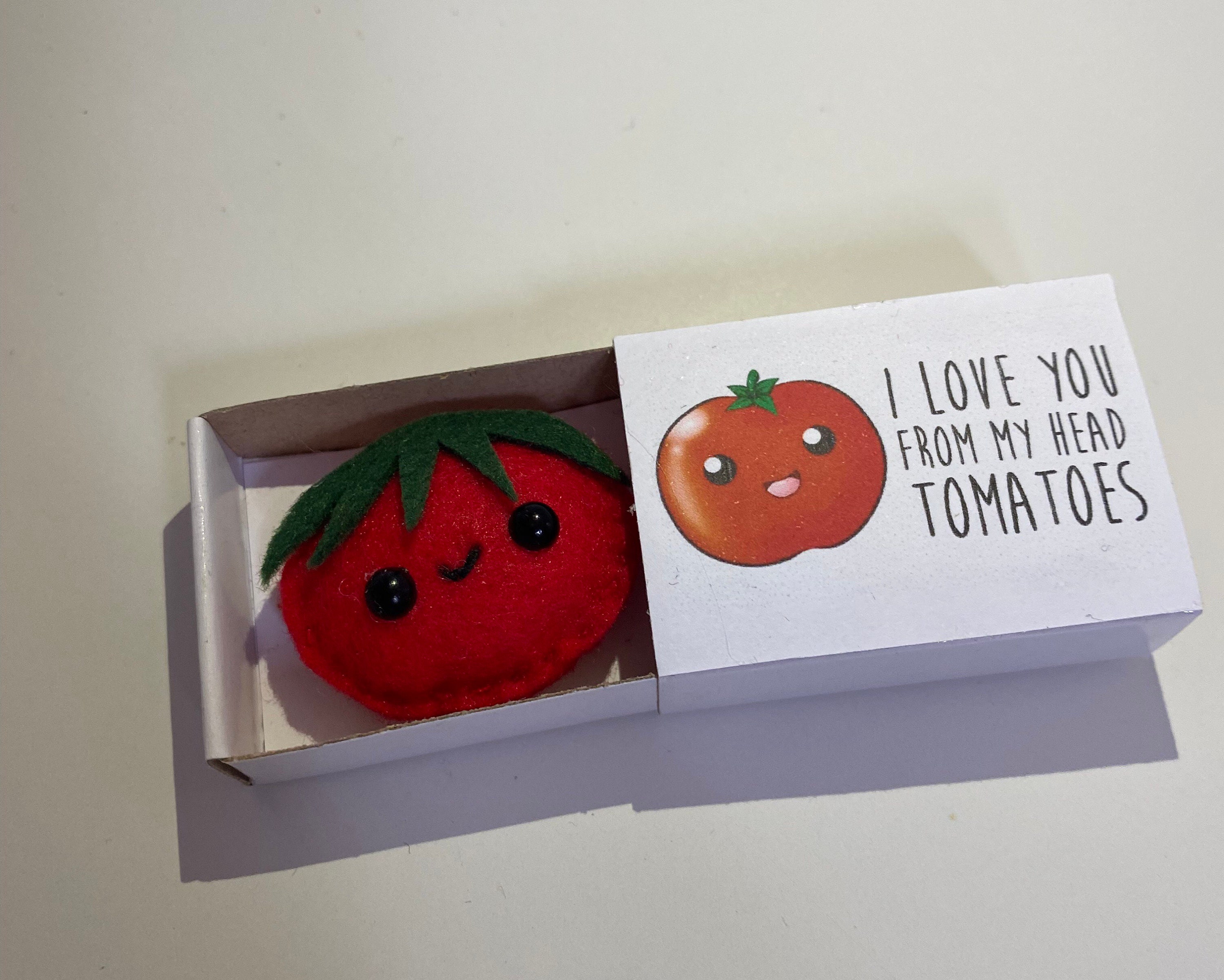 Mini Tomato Gift Cute Gift Anniversary Gift I Love Etsy UK