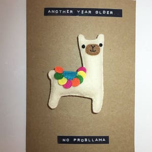 Llama Magnet card. Llama card. Birthday card, cute Llama card, anniversary card, cute card, alpaca, Mother's Day card, gift, Valentine’s Day