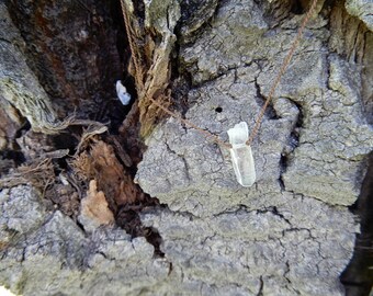 Dainty Quartz Crystal Necklace