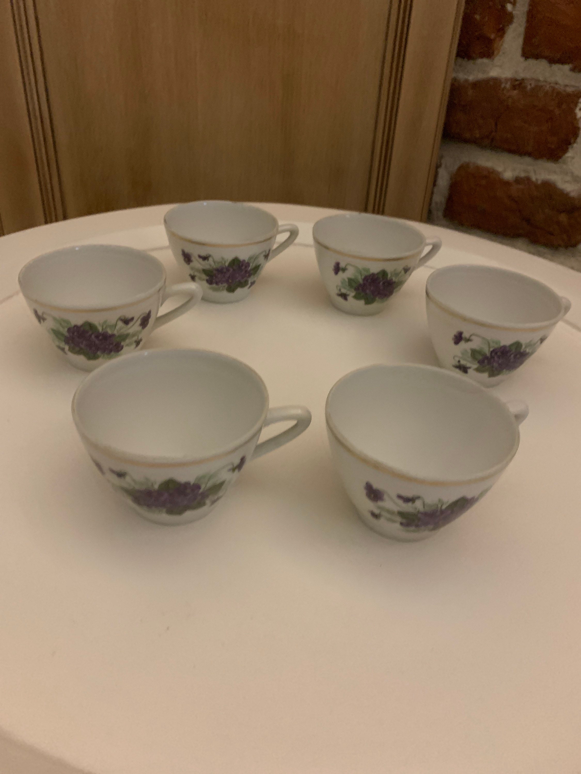 Tasses à Café en Porcelaine