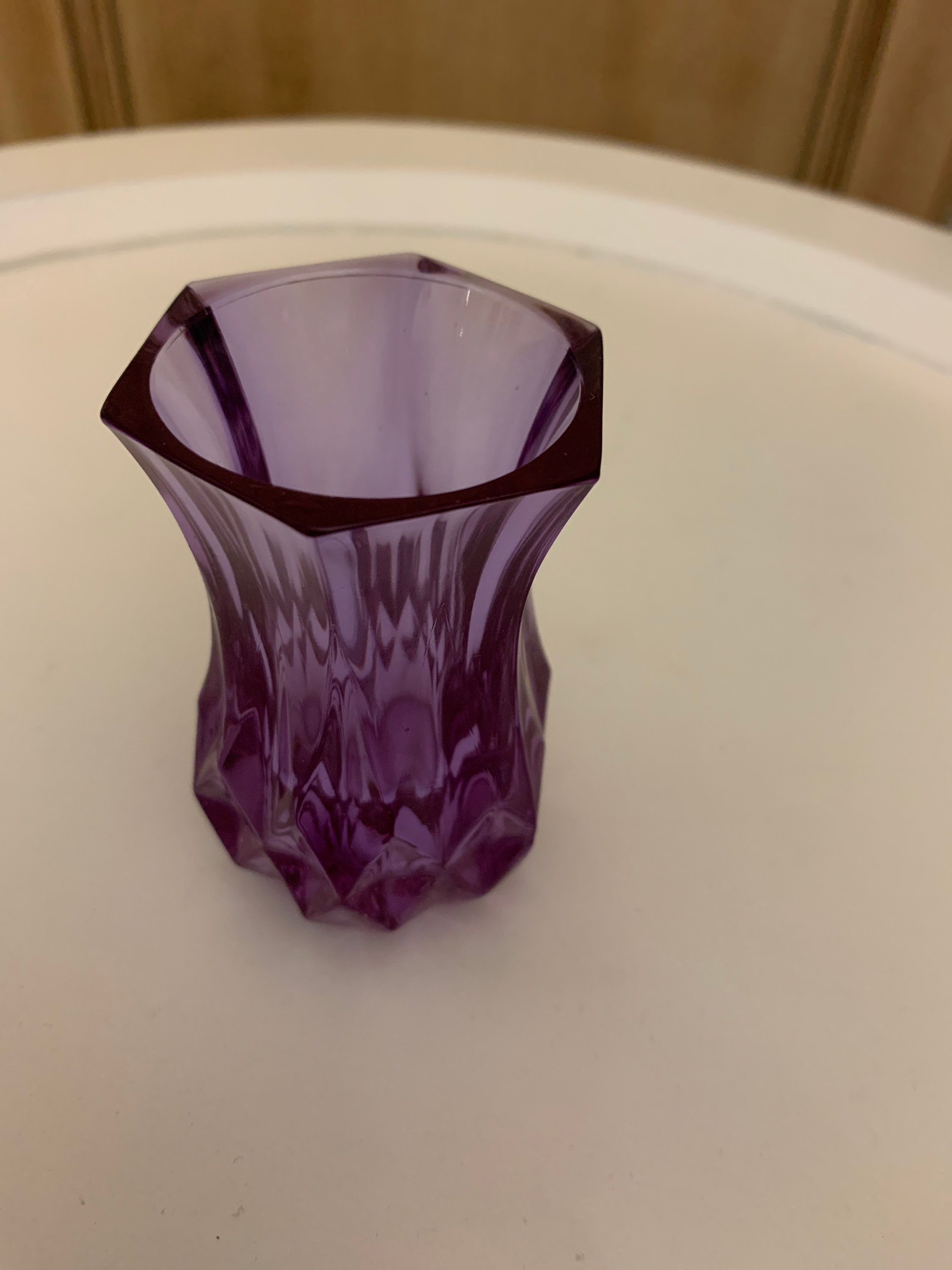 Vase Cristal Violet