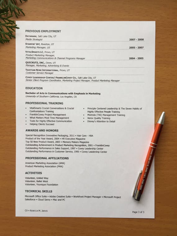 Resume writing service in orange county ca Resume writing service in orange county ca