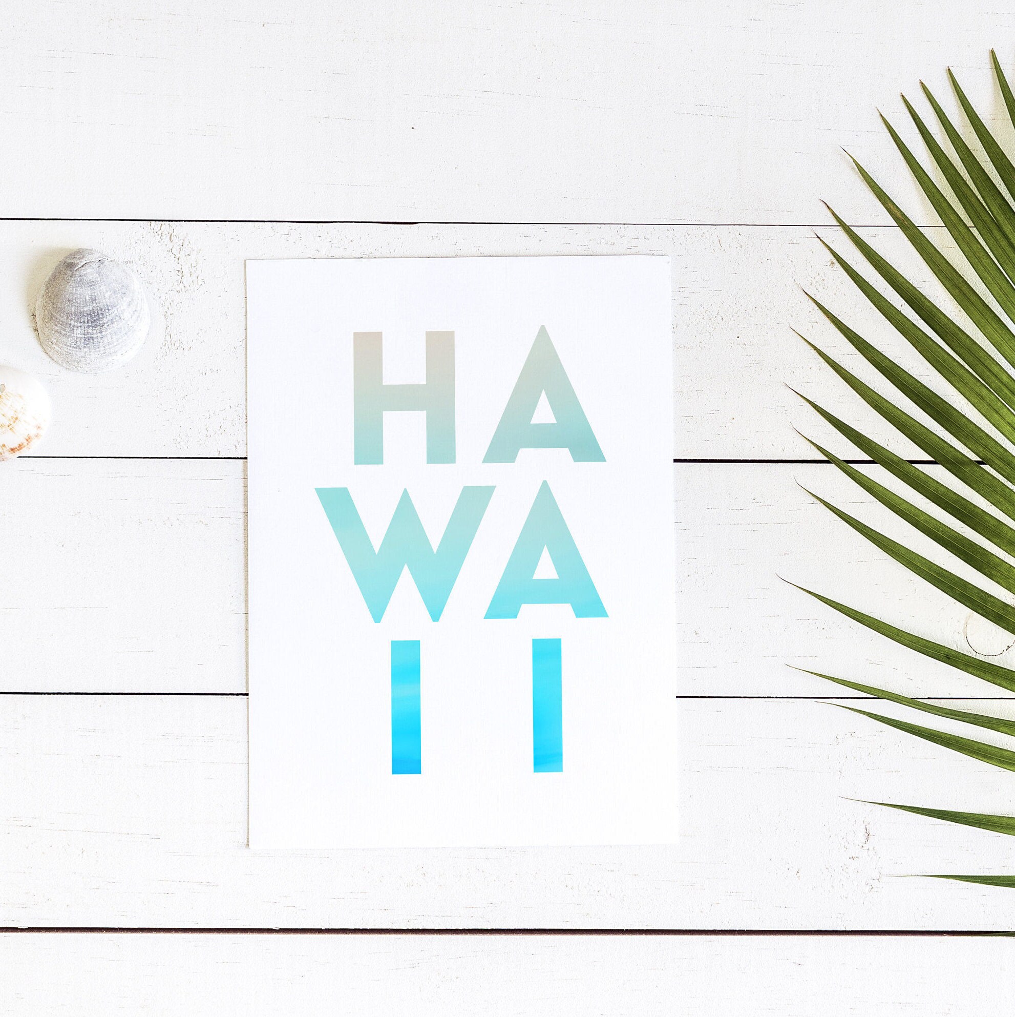 Hawaii Print Hawaii Wall Art Beach Decor Beach Vibes Etsy