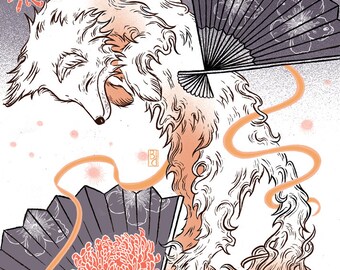 The Loving Fox • Afdrukken