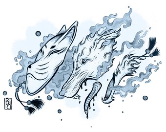 Kitsune • Afdrukken