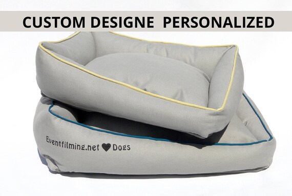 canvas dog bed