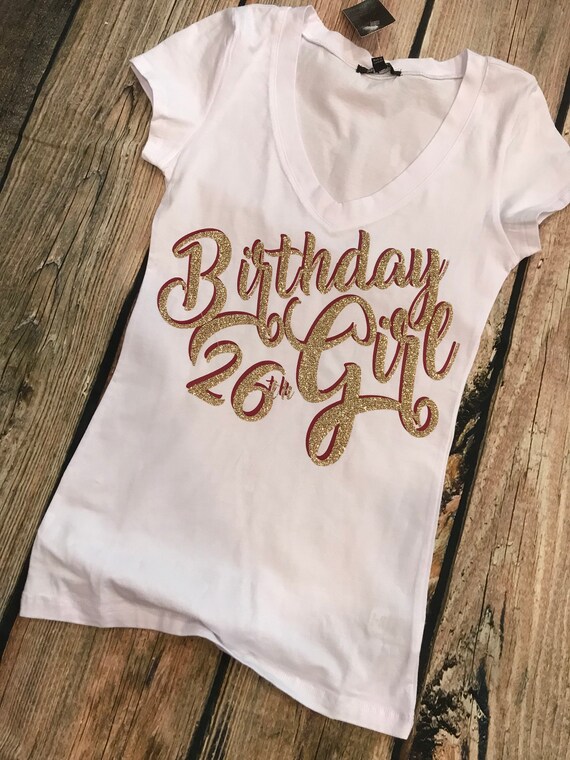 cute birthday girl shirts