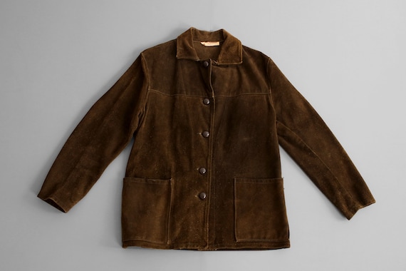 années années années 1950 Western/Rancher veste en cuir Suede - Made in USA - années 1960/1970 - Mens Sz. S 36-38 poitrine brun / / femme taille L aa3faa années années années 1950 Western/Rancher veste en cuir Suede - Made in USA - années 1960/1970 - Mens Sz. S 36-38 poitrine brun / / femme taille L aa3faa