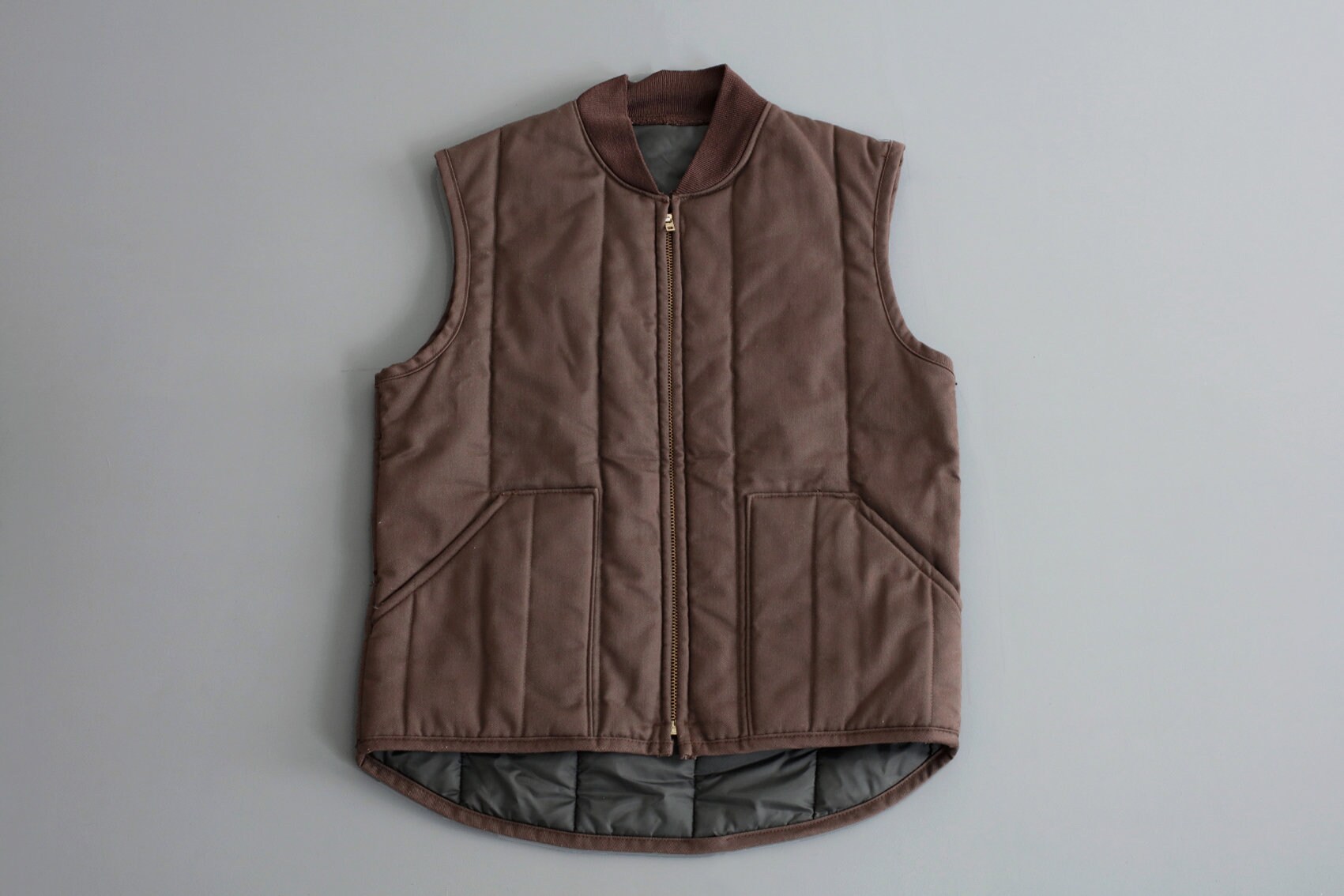 Vintage Work Vest Made in USA Durable Press/Talon Zipper Etsy