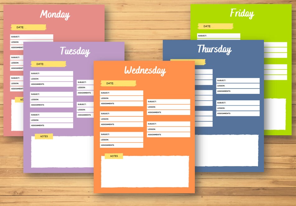 TEACHABLE MOMENTS Lesson Planning by Subject Student or | Etsy