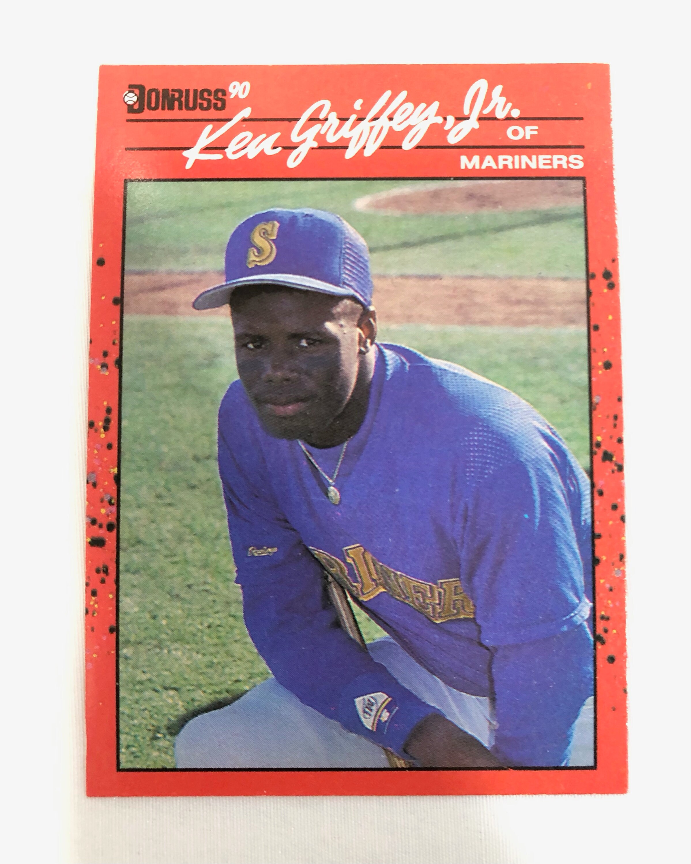 Chipper Jones Rookie Card 1991 GEORGE KENNETH GRIFFEY Jr. - Etsy