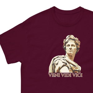 VENI VIDI VICI Gaius Julius Caesar -- Men's Classic Tee - Etsy