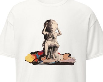 Figuras antiguas: Atlas (Mitología) Camiseta clásica para hombre