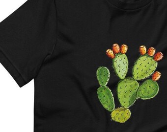 Environment and Nature: Opuntia Cactus ---   Short-Sleeve Unisex T-Shirt