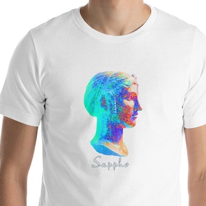 Uralte Figuren: Sappho (Σalpha) ---Kurzarm Unisex T-Shirt