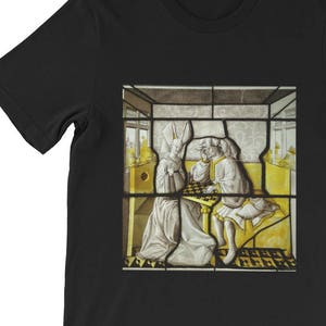 Arte: Gioco e amore nella scatola - Pittura rinascimentale - T-shirt unisex a manica corta