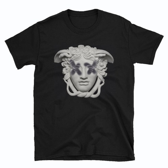 Medusa T-Shirt: Ancient Roman Sculpture, 100% Cotton