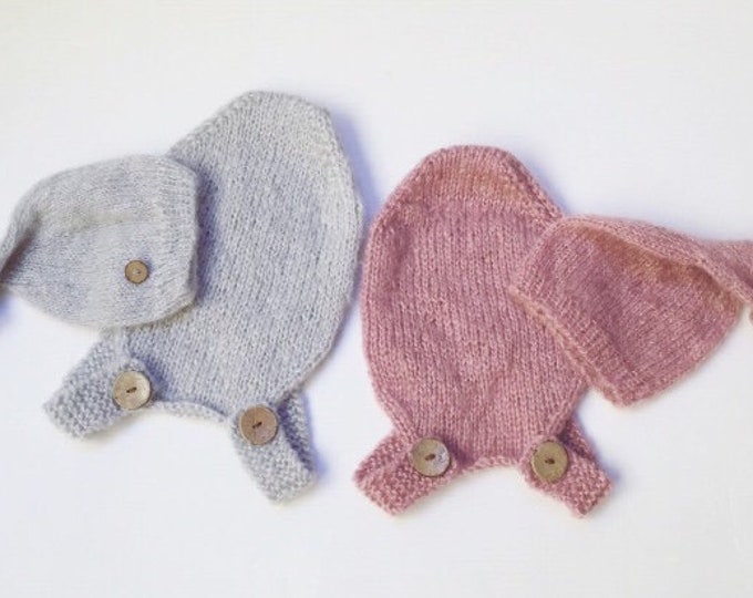 Baby Fotodecken-Set Für Neugeborene - 3-teilig Mit Wickeldecke, Stricktuch Und Stirnband, Weich, Waschbar
