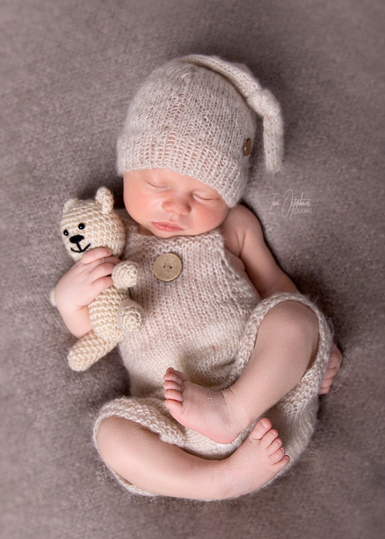 Newborn set, Newborn outfit 1-4 weeks, Newborn Props, Newborn photography props set, Newborn girl outfit image 2