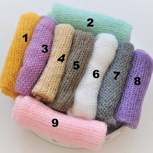 Stretch Wraps for Newborn Photography, Baby Photography Cloth Newborn Photoshoot Props,