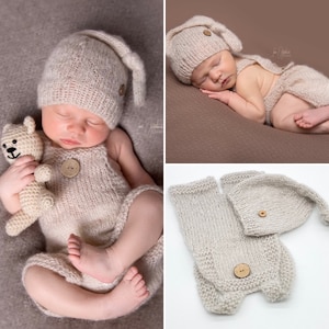 Vestito per neonato, vestito per neonato, vestito lavorato a maglia per neonato, tutina per neonato, vestito per il ritorno a casa, accessorio fotografico, tutina