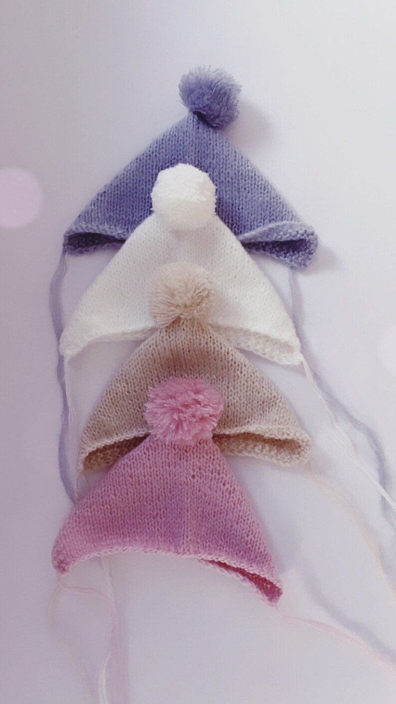 Newborn beanie from mohair newborn set baby beanie newborn beanie baby shoot photoshoot photoaccessory baby baby beanie
