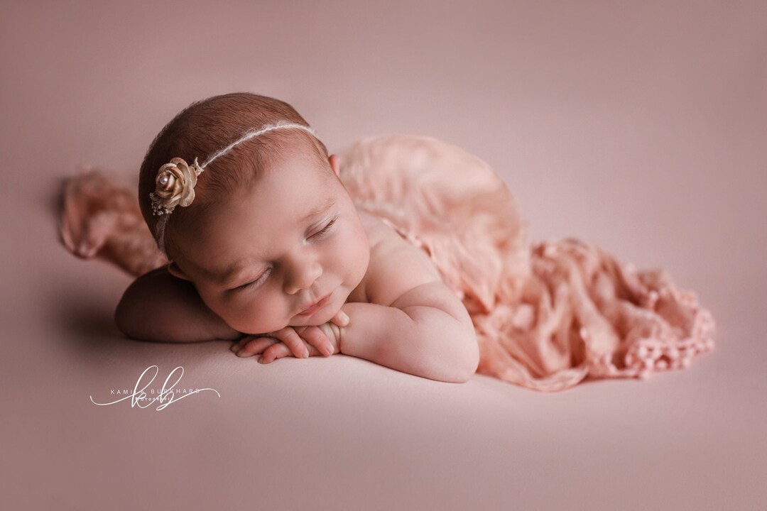 Mädchen Satin Haarband Kommunion In Weiß Mit Blumen - Foto 6