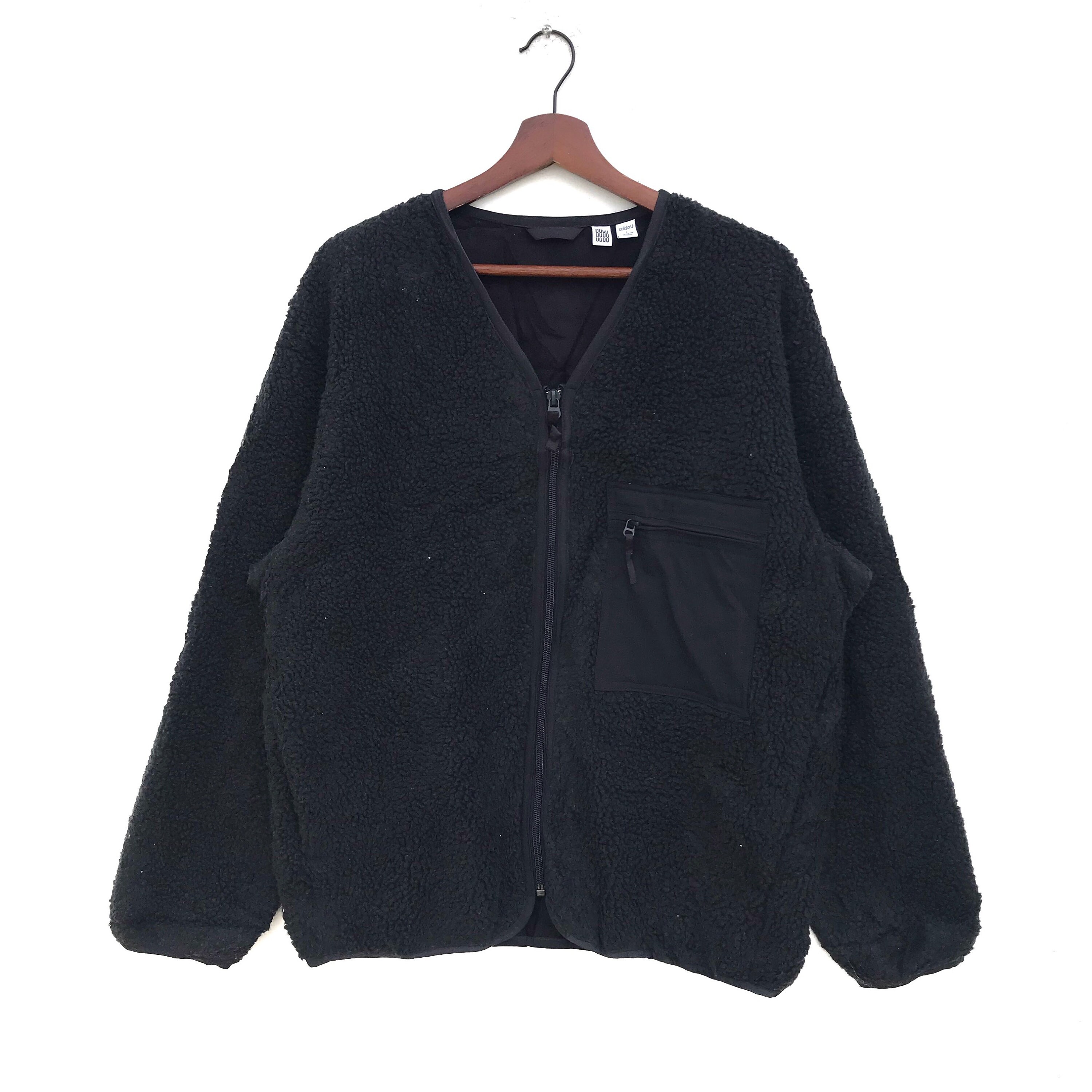 Vintage Uniqlo Undercover Faux Fur Fleece Zipper Jacket | Etsy